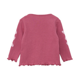 Pink Hearts Full Sleeves T-Shirt